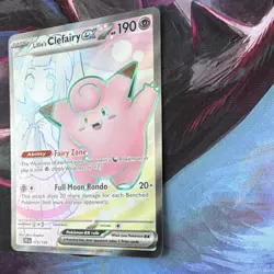 Pokemon Lillie's Clefairy EX 173/159 Journey Together Holo 190 HP - Image 2
