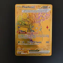 Pikachu EX Gold Secret Rare NM 179/131 - Pokemon ITA - Evoluzioni Prismatiche - Image 1