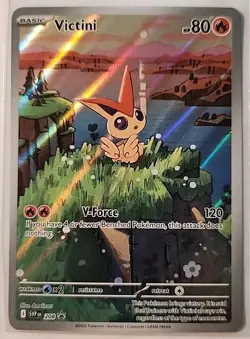 Victini 208 Full Art Scarlet & Violet Promo NM - Image 1