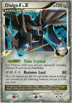 Dialga [G] LV.X - 122/127 - Rare Holo DMG, English Pokemon Platinum - Image 1