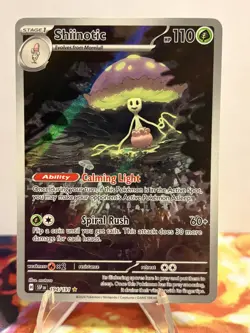 Pokemon TCG - Shiinotic 194/191 Illustration Rare - Surging Sparks 2024 SV08 - Image 1