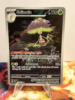 Pokemon TCG - Shiinotic 194/191 Illustration Rare - Surging Sparks 2024 SV08 - Image 2