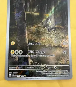 Pokemon TCG Blitzle Paradox Rift 195/182 Holo Illustration Rare English NM - Image 2