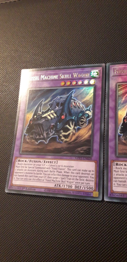 Yu-Gi-Oh! 3x Fossil Machine Skull Wagon, GFP2-EN020, UR, 1. Edition, NM-EX - Image 2