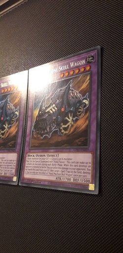 Yu-Gi-Oh! 3x Fossil Machine Skull Wagon, GFP2-EN020, UR, 1. Edition, NM-EX - Image 4