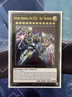 Yugioh! Divine Arsenal AA-ZEUS - Sky Thunder (UTR) OP18-EN002 Unlimited VLP - Image 1