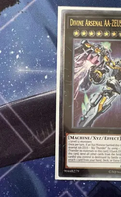 Yugioh! Divine Arsenal AA-ZEUS - Sky Thunder (UTR) OP18-EN002 Unlimited VLP - Image 2