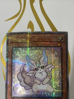 Yugioh - Purrely Quarter Century Secret Rare RA02-EN018, Near Mint, 1st Edition - Image 3