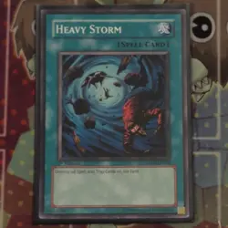 3 x Yugioh Heavy Storm SD10-EN026 Common 1st Edition NM/LP/MP - Image 2