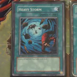 3 x Yugioh Heavy Storm SD10-EN026 Common 1st Edition NM/LP/MP - Image 3