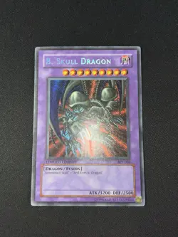 Yugioh B. Skull Dragon BPT-006 Secret Rare Promo Reverse Foil Error - Image 1