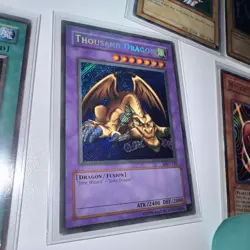Lot of 8 Vintage Yu-Gi-Oh! Cards including Seiyaryu Serpent Night Dragon & More - Image 4