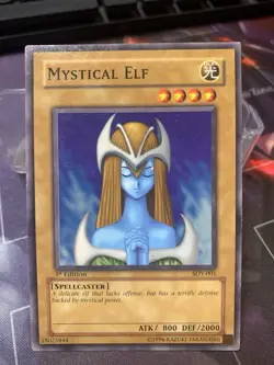 Mystical Elf SDY-001 Starter Deck: Yugi 1st Edition Yu-Gi-Oh Card - Image 1