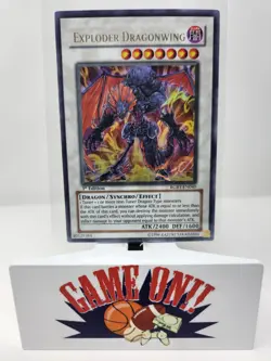 YuGiOh Exploder Dragonwing RGBT-EN040 Raging Battle 1st Edition Ultra Rare NM - Image 1
