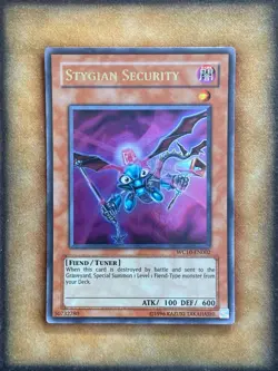 Yugioh Stygian Security WC10-EN002 Ultra Rare LP - Image 1