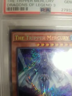 PSA 10 Yu-Gi-Oh! the tripper mercury dragons of legend 3 first edition graded - Image 2
