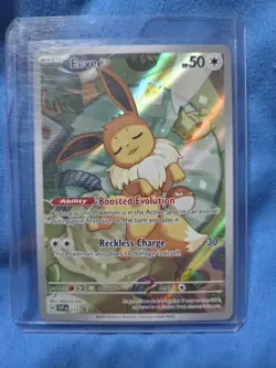 Pokemon TCG Eevee 173 Sv: Scarlet & Violet Promo Cards Holo! Black Star Promo - Image 1