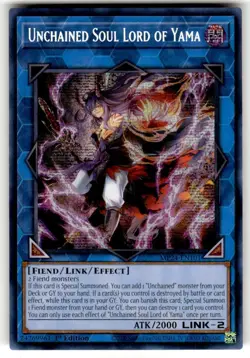 Yu-Gi-Oh! Unchained Soul Lord of Yama MP24-EN101 Secret Rare 1st ED NM ENG - Image 1