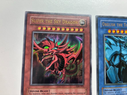 USA SELLER YuGiOh Ultra Rare Egyptian God Set GBI-001 GBI-002 GBI-003 LP - Image 3