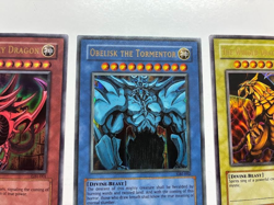USA SELLER YuGiOh Ultra Rare Egyptian God Set GBI-001 GBI-002 GBI-003 LP - Image 4