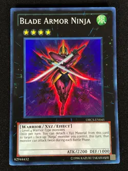Yugioh Blade Armor Ninja ORCS-EN041 Super (NM) - Image 1