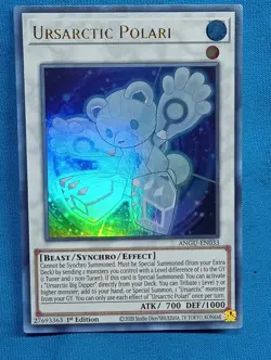 YuGiOh Cards - Ursarctic Polari - ANGU-EN033 **Near Mint** - Image 1
