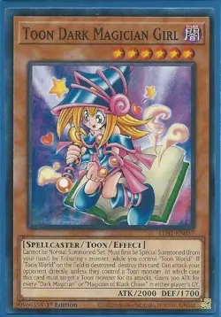 YuGiOh Cards - Toon Dark Magician Girl - LDS1-EN057 **Near Mint** - Image 1
