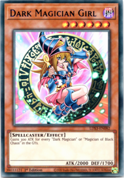 Dark Magician Girl - LDS3-EN082 - BLUE Ultra Rare - 1st Edition - Yugioh - Image 1