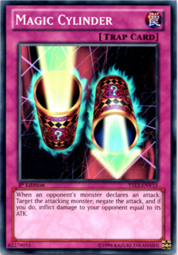 Magic Cylinder - YS13-ENV15 - Super Rare - 1st Edition - Yugioh - Image 1