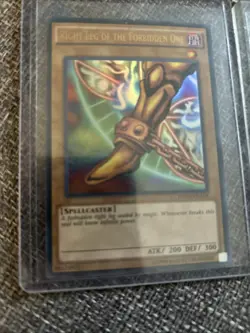 ULTRA RARE Exodia The Forbidden One 4 Card Set YGLD 1st Edition Holo Yugioh 1996 - Image 2