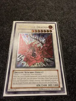 YUGIOH Black Rose Dragon CSOC-EN039 Ultimate Rare - Image 1