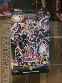 YUGIOH DARK WORLD STRUCTURE DECK RELOADED SEALED 1ST EDITION - Image 1