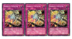 Yugioh- 3X Assault Counter - Common - 1st Edition - CRMS-EN075 - Light Play - Image 1