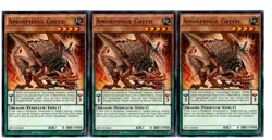 Yugioh - 3X Amorphage Greed - Rare - 1st Edition - SHVI-EN026 - Near Mint - Image 1