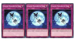 Yugioh- 3X Lunalight Reincarnation Dance - Common - Unlimited - SHVI-EN071 - NM - Image 1