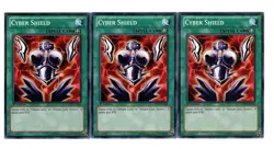 Yugioh- 3X Cyber Shield - Common - 1st Edition - LCJW-EN105 - Light Play - Image 1