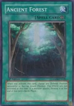 ANPR-EN048 Ancient Forest Super Rare UNLIMITED Edition Lightly Played YuGiOh TCG - Image 1