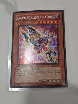YuGiOh! Dark Magician Girl CT2-EN004 Secret Rare Limited Edition LP-MP - Image 3