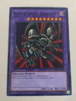 Yugioh Black Skull Dragon Fusion Set Summoned Red Eyes Polymerization Free Holo - Image 1