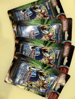 4 Packs YuGiOh Legend of Blue Eyes White Dragon Legendary Blister Pack (Sealed) 728192490040 - Image 1