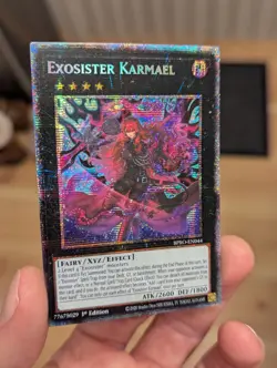 BPRO-EN044 Exosister Karmael Starlight Rare 1st Ed YuGiOh - Image 1