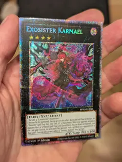 BPRO-EN044 Exosister Karmael Starlight Rare 1st Ed YuGiOh - Image 3