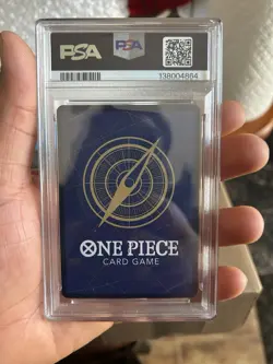 2023 One Piece TCG Monkey D Luffy Gear 5 SEC OP05-119 PSA 10 EN Alternate Art - Image 2