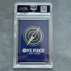 Silvers Rayleigh SEC Alt Art OP08-118 - Two Legends - One Piece TCG PSA 10 - Image 2
