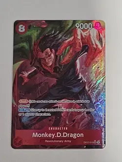2024 One Piece Monkey D Dragon OP07 SR Alt Art English OP07-015 NM - Image 3