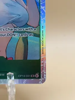 Nami OP14-031 - One Piece TCG - SR THE AZURE SEA'S SEVEN ENGLISH OP14 - NM Foil - Image 3