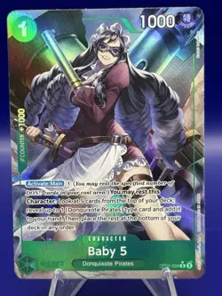 One Piece The Best PRB-01 Baby 5 OP05-034 Alt Art English - Image 1