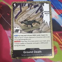 Ground Death OP14-096 The Azure Sea's Seven Foil - Image 1