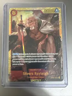 Silvers Rayleigh-OP08-118- Foil- Two Legends- SEC-One Piece - English - Image 1