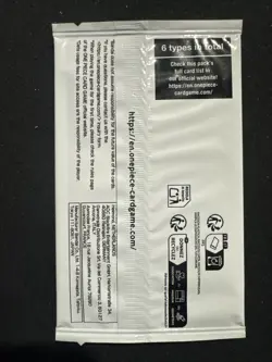 One Piece Card Game TCG Welcome Pack Vol.2 Sealed Promo English - Image 2